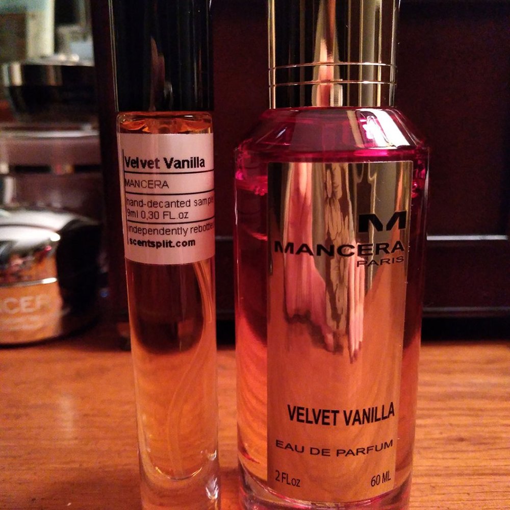 Mancera - Velvet Vanilla Eau De Parfum - 100% AUTHENTIC. 60ml/2oz (PARTIALLY USE